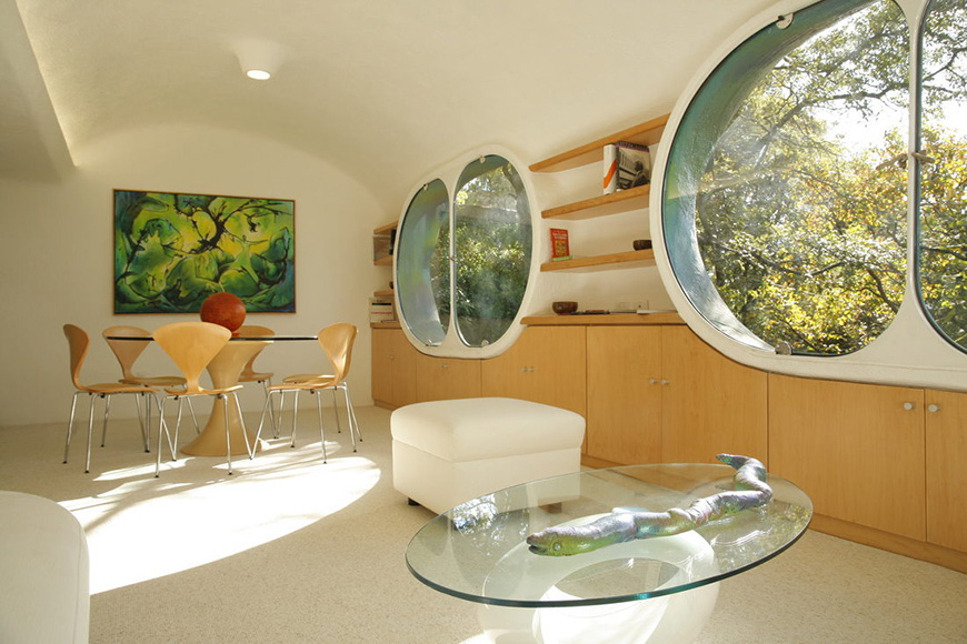 интерьер бионического дома