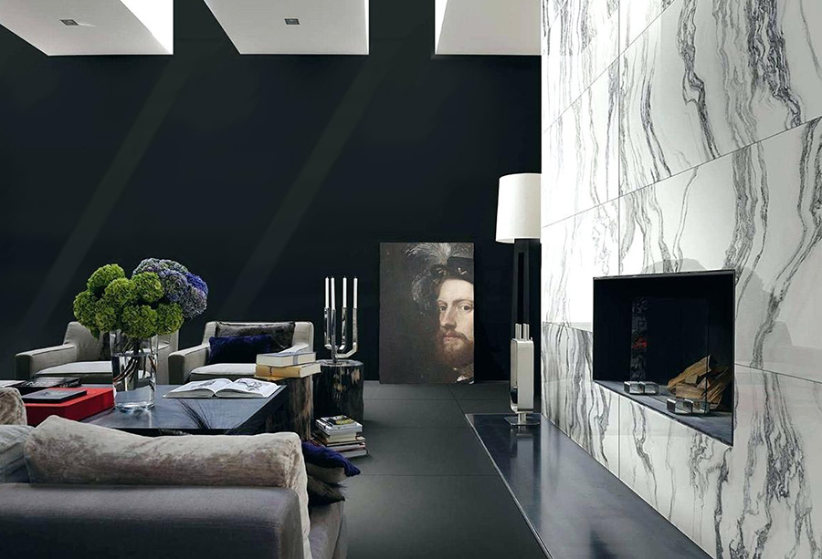 камень в дизайне квартиры