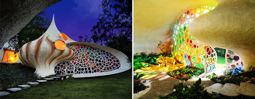 дом ракушка, органическая архитектура